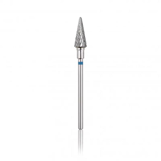 Tungsten carbide bur ''cone'' blue L-14mm 6mm