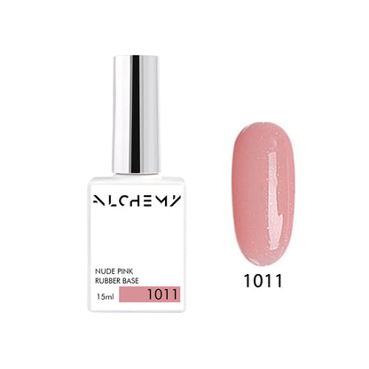 Nude Pink Perl Rubber Base 1011, 15ml(soft)