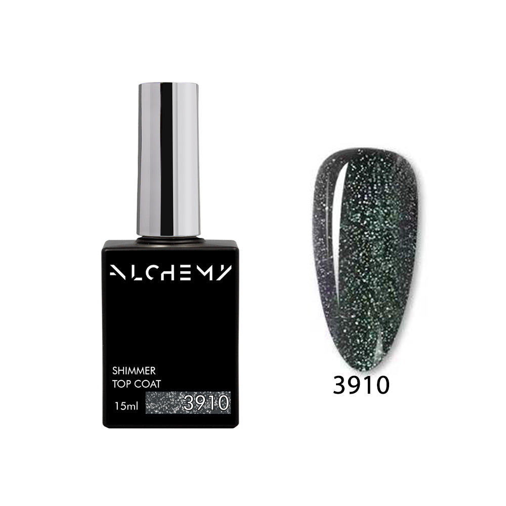 Shimmer Top Coat 3910, 15ml