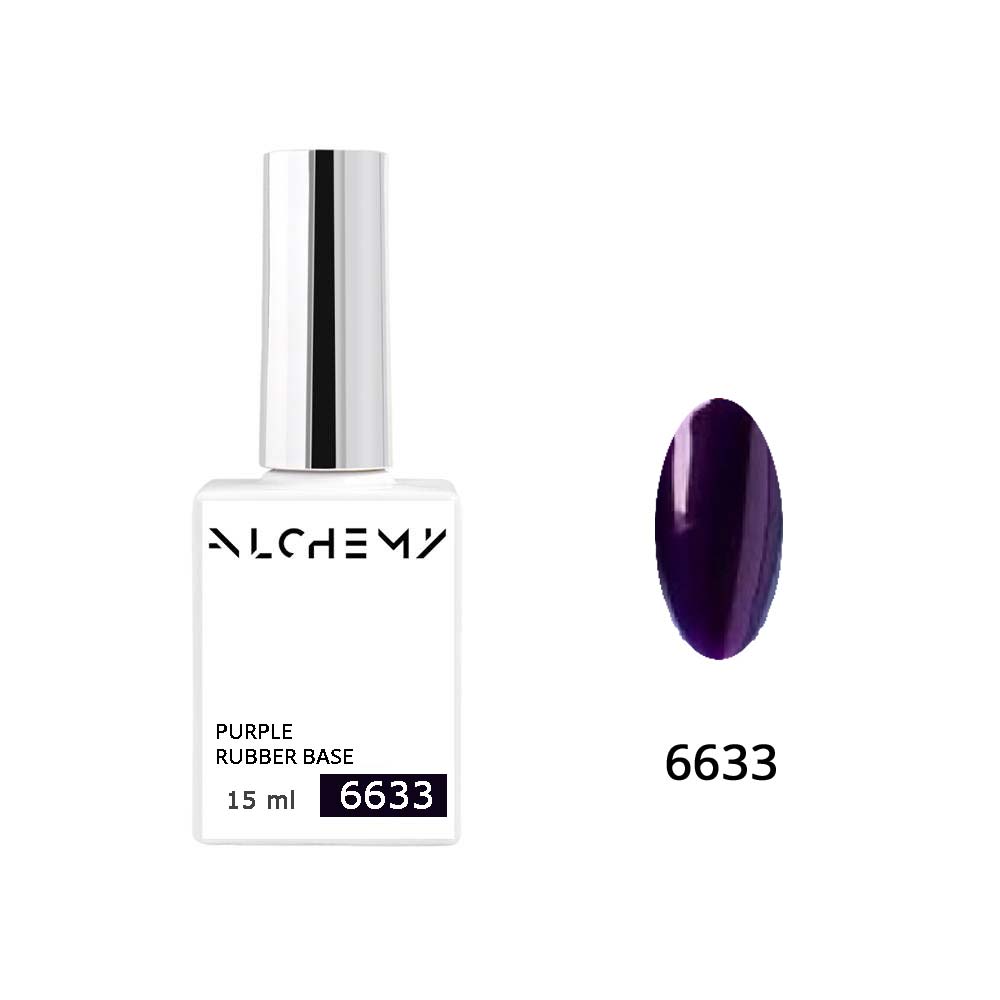 Purple Rubber Base 6633 (soft) 15ml