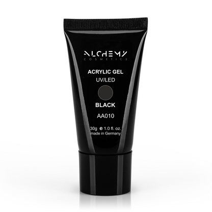 Acrylic Gel - Black, 30g - AlchemyCosmetics