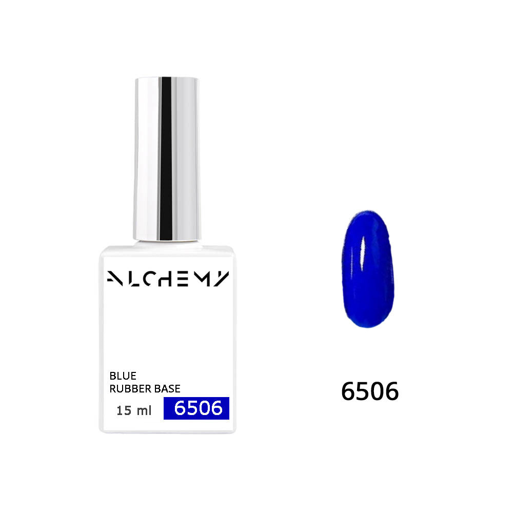 Blue Rubber Base 6506 (medium) 15ml - AlchemyCosmetics