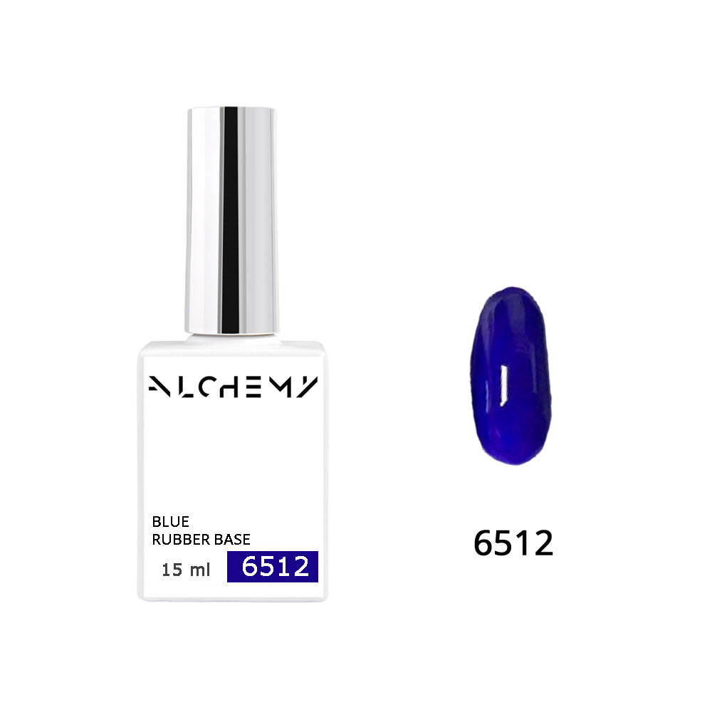 Blue Rubber Base 6512 (hard) 15ml - AlchemyCosmetics