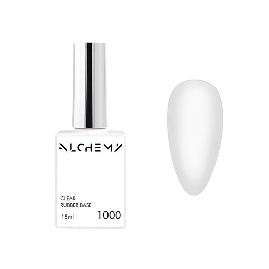 Clear Rubber Base 1000, 15ml - AlchemyCosmetics