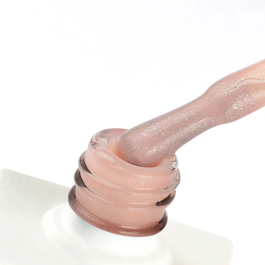 Nude Pink Perl Rubber Base 1011, 15ml(soft) - AlchemyCosmetics