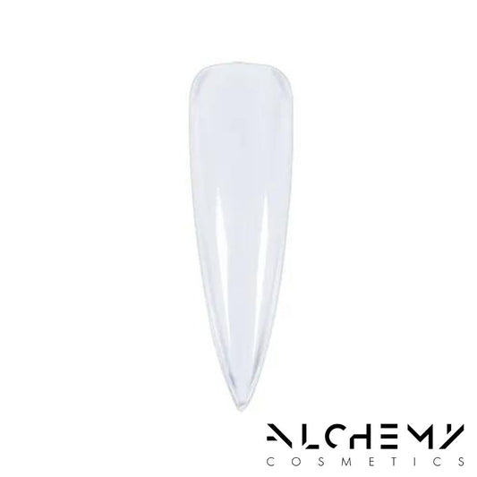 Soft Gel Tips Stiletto Clear 500pcs - AlchemyCosmetics