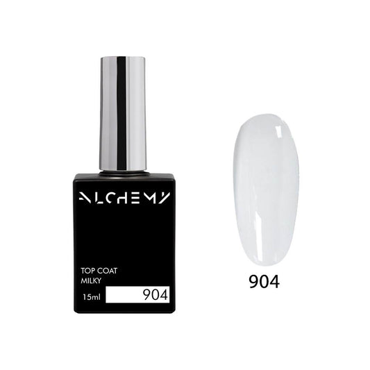 Top Coat Milky 904, 15ml - AlchemyCosmetics