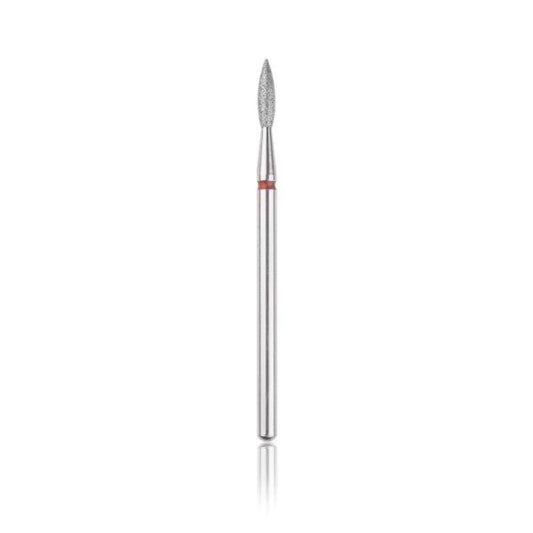 Diamond bur "flame" safe, L-8,0 mm., Ø2,1 mm