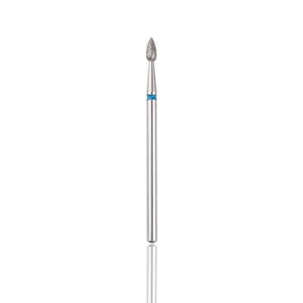 Diamond bur ''drop'' blue, L-5mm - 2.3mm