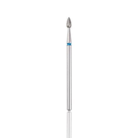 Diamond bur ''drop'' blue, L-5mm - 2.3mm