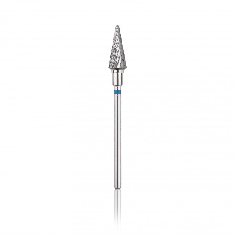 Tungsten carbide bur "cone" blue, L-14,0 mm., 6,0 mm