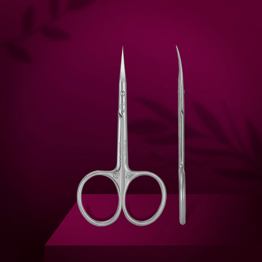 Professional cuticle scissors Staleks Pro Exclusive 22 Type 2 (Magnolia)